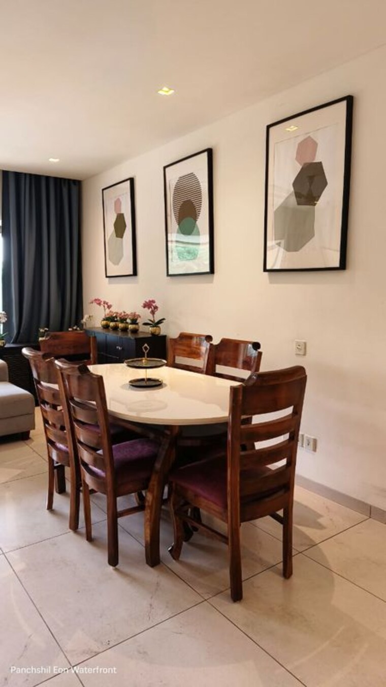 Dining area, vascon-forest-county 2 Bedroom 1315 Sq.Ft. Apartment In Kharadi Pune 10014878