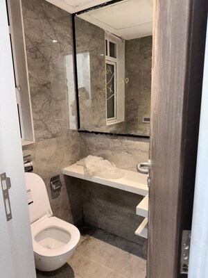 Bathroom in 2 BHK Apartment at Nahar Olivia Powai, Chandivali – for Rent