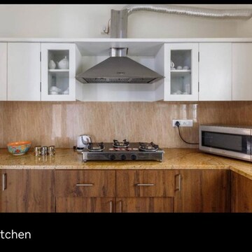 Kitchen in 3 BHK Apartment at Prestige Augusta Golf Village, Anagalapura – for Rent