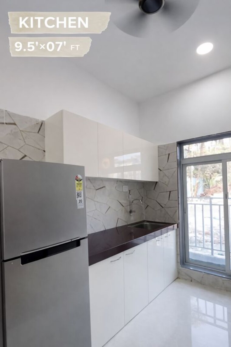 Kitchen, laxmi-saptashrungi-heights 1 Bedroom 438 Sq.Ft. Apartment In Nalasopara West Palghar 10014931