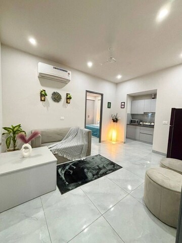 Living Room in 1 BHK Apartment at Saket – for Rent