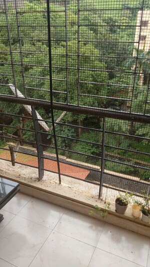 Balcony in 2 BHK Apartment at K Raheja Raheja Residency, Malad East – for Rent
