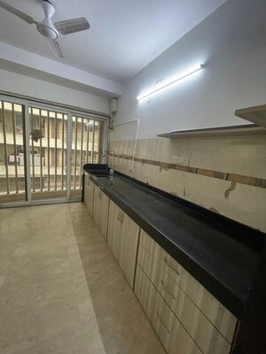 Kitchen in 3 BHK Apartment at Bandra West – for Rent