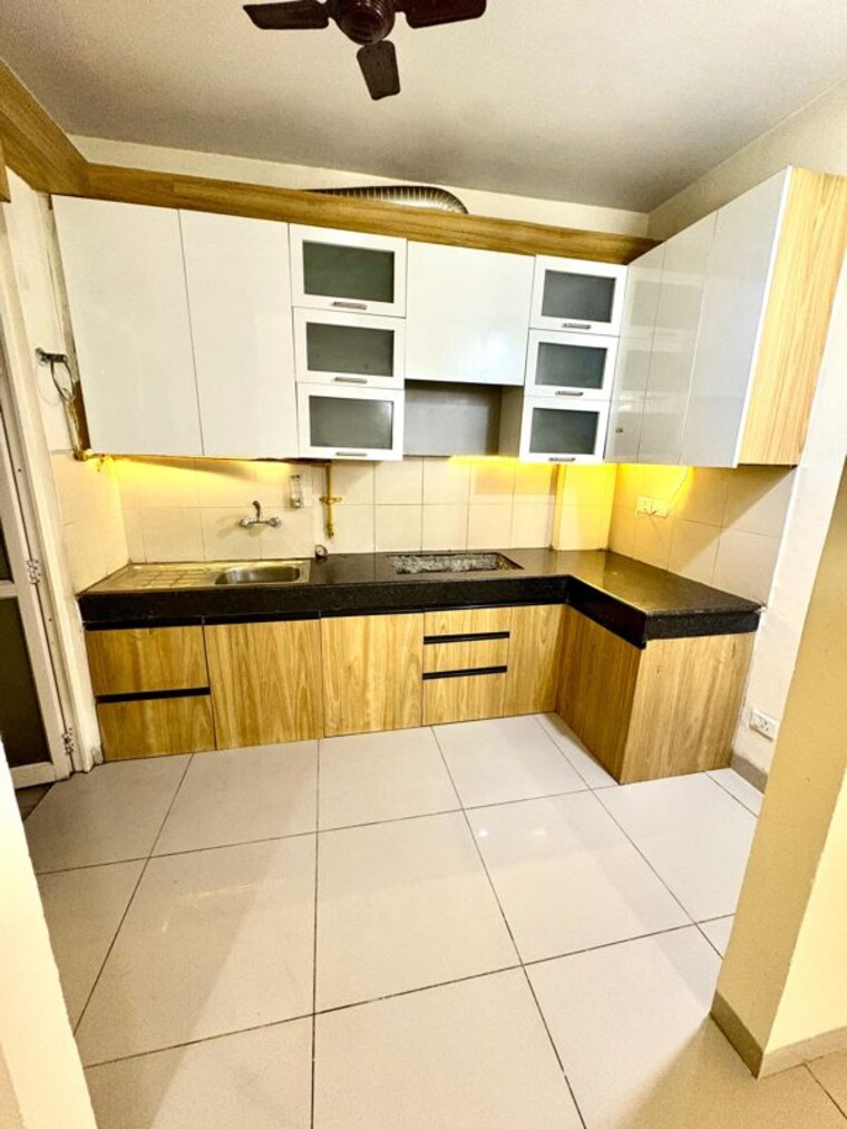 Kitchen, wave-executive-floors 3 Bedroom 749 Sq.Ft. Apartment In Wave City Ghaziabad 10014986