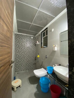 Bathroom in 2 BHK Apartment at Shubh Gateway, Viman Nagar – for Rent