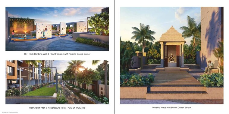 Garden, excellaa-tremont 2 Bedroom 1146 Sq.Ft. Apartment In Keshav Nagar Pune 10014974