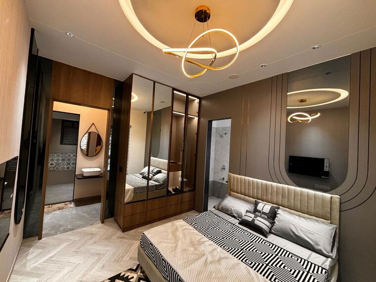 Bedroom, excellaa-tremont 2 Bedroom 1146 Sq.Ft. Apartment In Keshav Nagar Pune 10014974