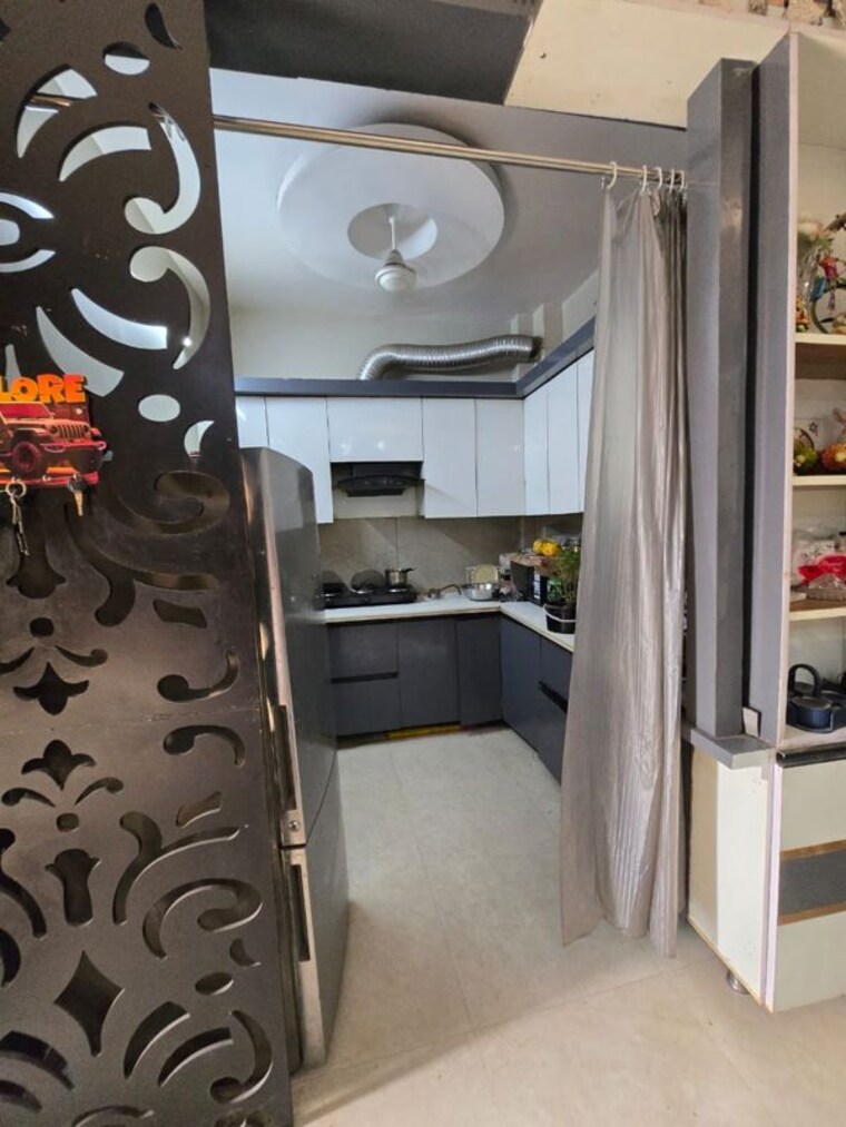 Kitchen, nawada 3 Bedroom 1374 Sq.Ft. Builder Floor In Nawada Delhi 10015021