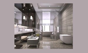 Living Room in 2 BHK Apartment at Dosti Eastern Bay, Wadala – for Rent