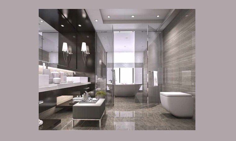 Living Room, dosti-eastern-bay 2 Bedroom 785 Sq.Ft. Apartment In Wadala Mumbai 10015004
