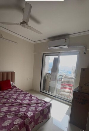 Bedroom in 1 BHK Apartment at Raunak Bliss, Ghodbunder Road – for Rent