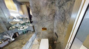 Bathroom in 3 BHK Apartment at Kalpataru Avana, Parel – for Rent