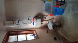 Bathroom in 1 BHK Builder Floor at Kalkaji – for Rent