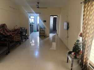 Living Room in 3 BHK Apartment at VTP Solitaire, Baner – for Rent