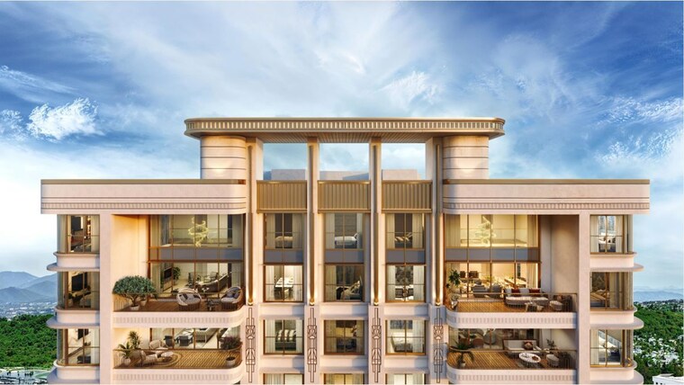 Exterior View, lodha-palais 4 Bedroom 2023 Sq.Ft. Apartment In Kothrud Pune 10015064