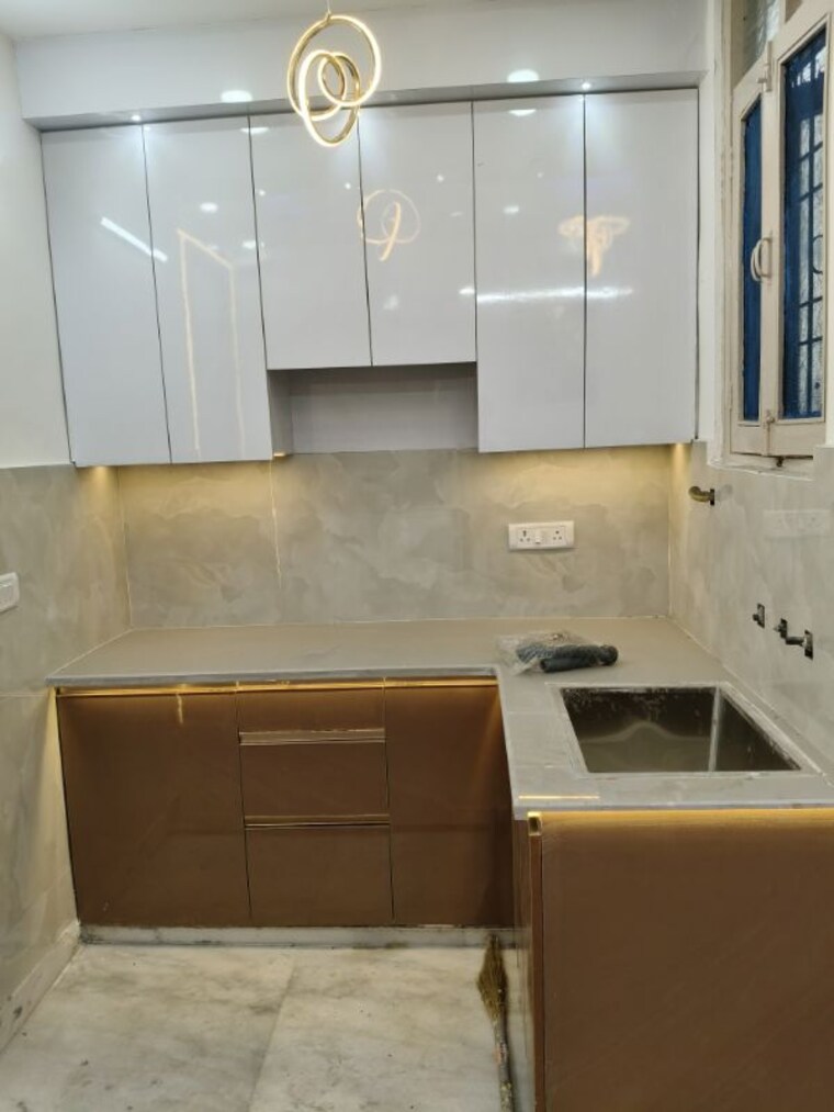 Kitchen, maya-homes 2 Bedroom 850 Sq.Ft. Builder Floor In Indrapuram Ghaziabad 10015088