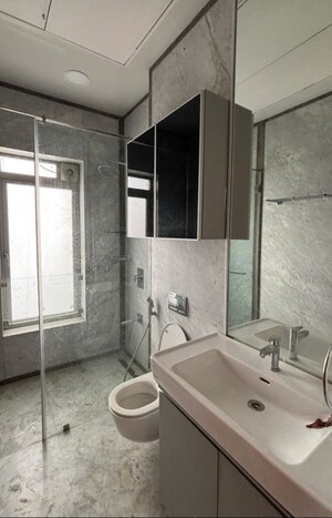 Bathroom in 1 BHK Apartment at Kalpataru Avana, Parel – for Rent