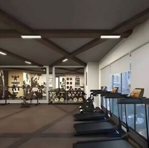 Gym in 3 BHK Apartment at Vraj One, Dhakoji Sethpada – for Rent