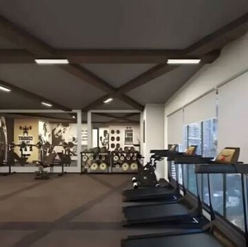 Gym in 3 BHK Apartment at Vraj One, Dhakoji Sethpada – for Rent