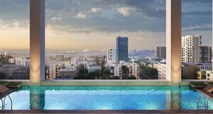 Swimming Pool in 2 BHK Apartment at Spenta Medius, Matunga West – for Sale