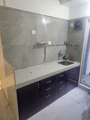 Kitchen in 1 BHK Apartment at Blumen Apartments, Vikhroli West – for Rent
