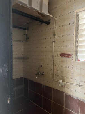 Bathroom in 2 BHK Apartment at Tingre Nagar – for Sale