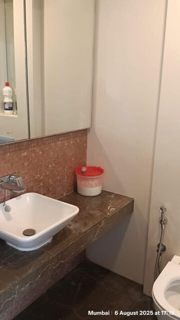 Washroom in 3 BHK Apartment at Lodha The Park, Worli – for Rent