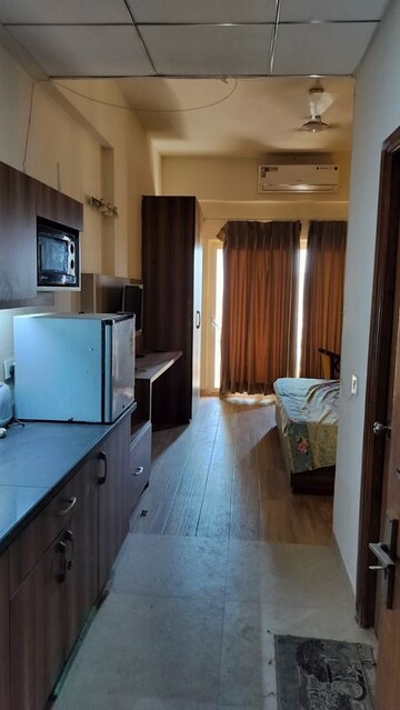Kitchen in 1 BHK Apartment at Paramount Golfforeste, Zeta I Greater Noida – for Rent