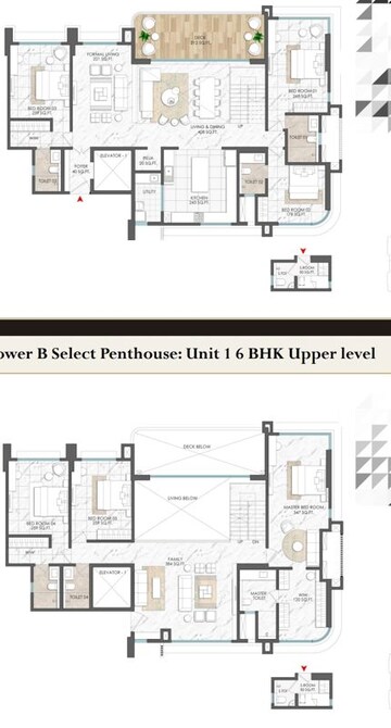 Floor Plan in 6 BHK Apartment at Kothrud – for Sale