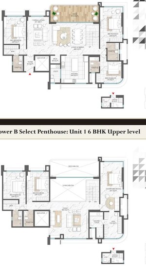 Floor Plan in 6 BHK Apartment at Kothrud – for Sale
