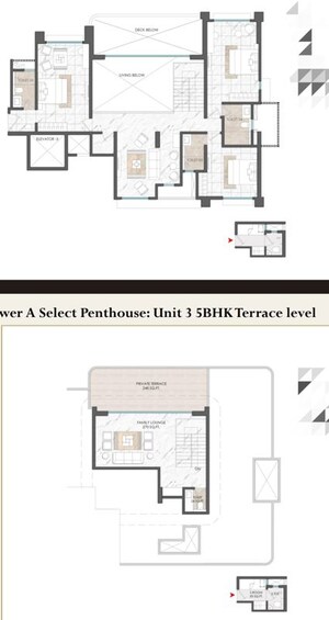 Floor Plan in 6 BHK Apartment at Kothrud – for Sale