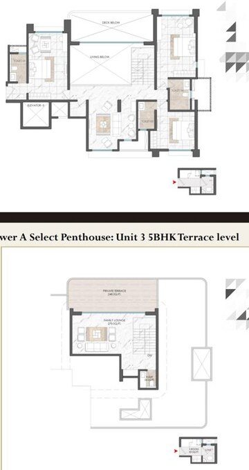 Floor Plan in 6 BHK Apartment at Kothrud – for Sale