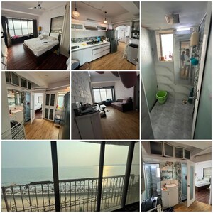 Master Bedroom in 1 BHK Apartment at Versova Heaven CHS, Andheri West – for Rent