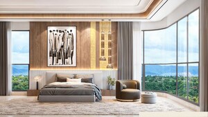Living Room in 6 BHK Apartment at Kothrud – for Sale