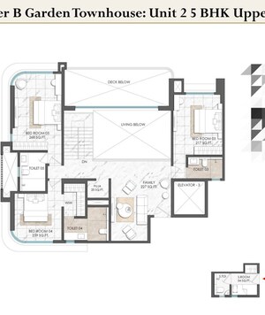 Floor Plan in 6 BHK Apartment at Kothrud – for Sale