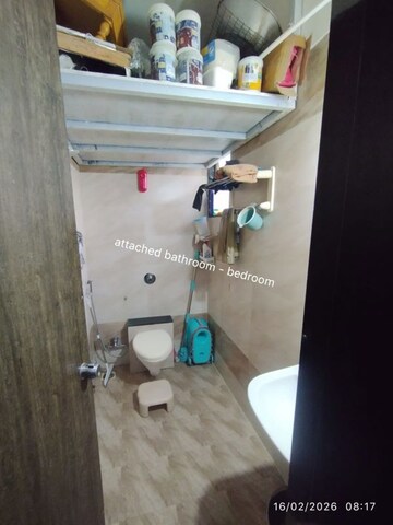 Bathroom in 1 BHK Apartment at Tushar Residency Pimpri Chinchwad, Pimple Saudagar – for Rent