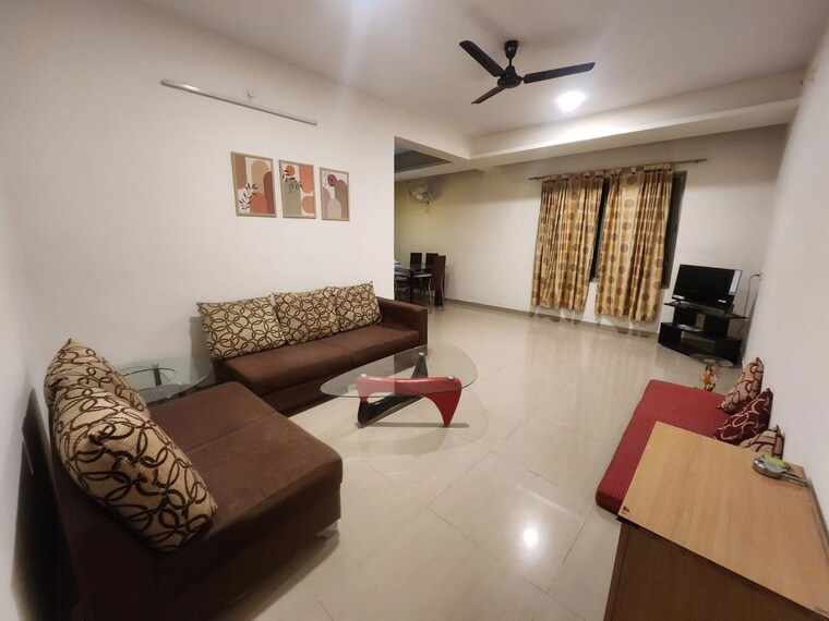 Living Room, ganesh-residency 2 Bedroom 1250 Sq.Ft. Apartment In Pimple Saudagar Pune 10015332