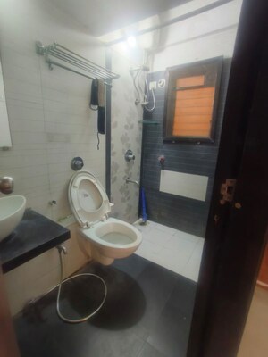 Bathroom in 2 BHK Apartment at Om Sai Plaza, Ghodbunder Road – for Rent