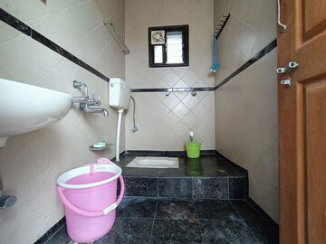 Bathroom in 2 BHK Apartment at Mahavir Bhakti Panache, Gultekdi – for Rent