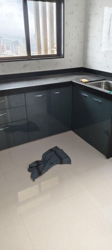 Kitchen in 1 RK Apartment at Chandak Nishchay, Borivali East – for Rent