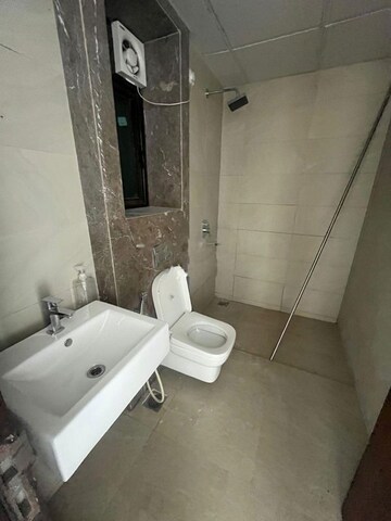 Bathroom in 1 RK Apartment at Chandak Nishchay, Borivali East – for Rent