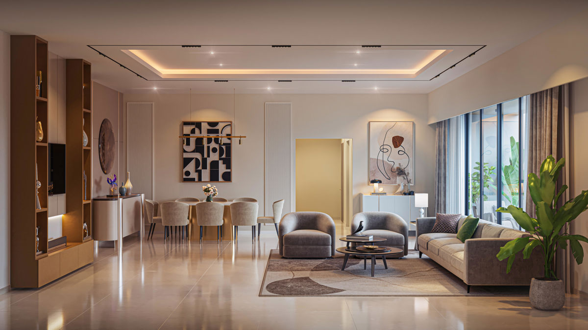 3 BHK + Servant Room Apartment For Sale in Ethics Oliver