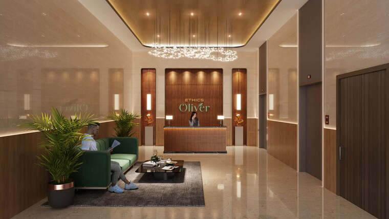 Living Room, ethics-oliver 3 Bedroom 1135 Sq.Ft. Apartment In Dadar West Mumbai 10018019