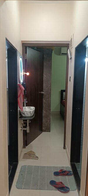 Building Lobby in 1 BHK Apartment at Nerul Sector 20 – for Sale