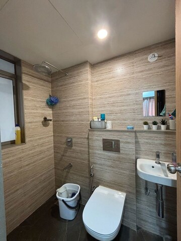 Bathroom in 1 BHK Apartment at Lodha Unica, Jogeshwari West – for Sale