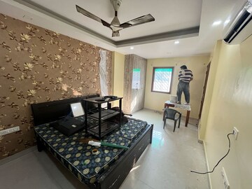Living Room in 3 BHK Builder Floor at Ansal Sushant Lok I, Sector 43 – for Rent
