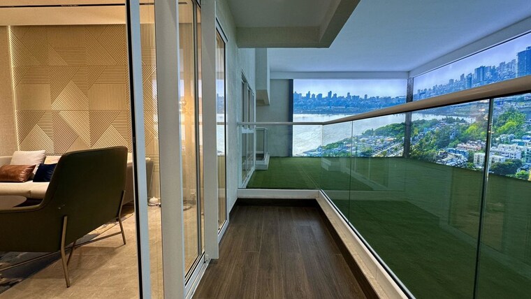 Balcony, lnt-island-cove 2 Bedroom 780 Sq.Ft. Apartment In Mahim Mumbai 10018138