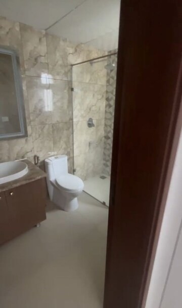 Bathroom in 3 BHK Apartment at Central Park Flower Valley, Sohna Sector 33 – for Rent