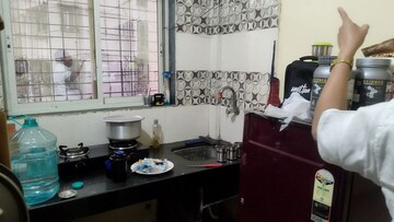 Master Bedroom in 1 BHK Apartment at Ziprya Arcade, Dombivli West – for Rent
