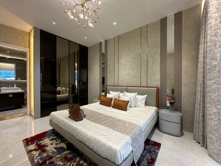 Bedroom, lnt-island-cove 2 Bedroom 829 Sq.Ft. Apartment In Mahim Mumbai 10018398